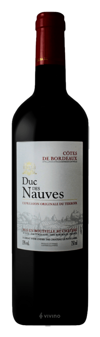 Ch Le Puy - Duc des Nauves Cotes de Bordeaux