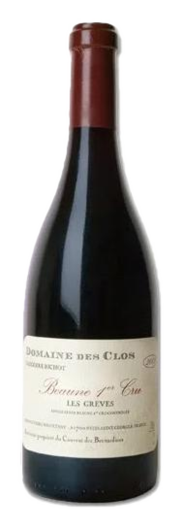 Gregoire Bichot Dom des Clos - Beaune Rouge 1er Cru Greves