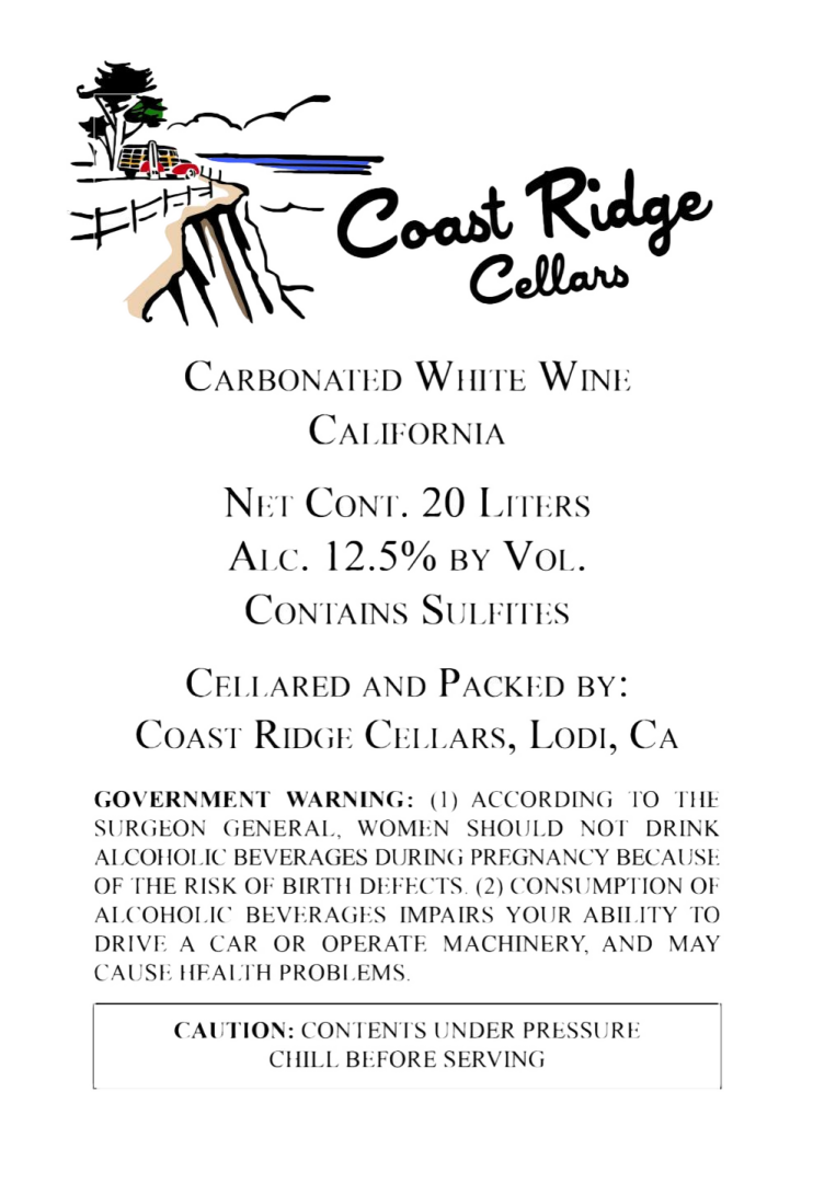 Coast Ridge - Sparkling White